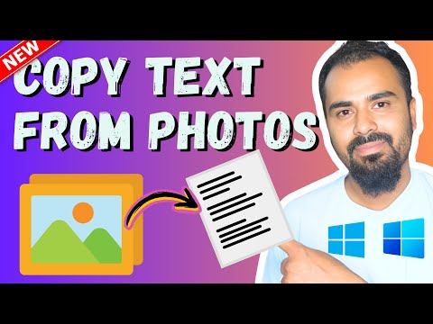 Copy Text From Photos Without Any Software or Online Tool Using Windows 10 and 11