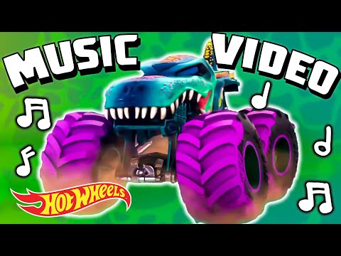 Mega Wrex Remix Video + More Songs for Kids 🎵😁 Hot Wheels