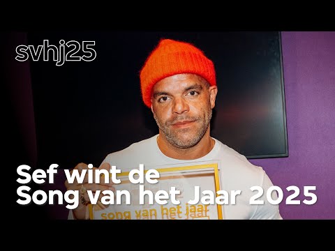 Sef wint de Song van het Jaar 2025 met 'voor…