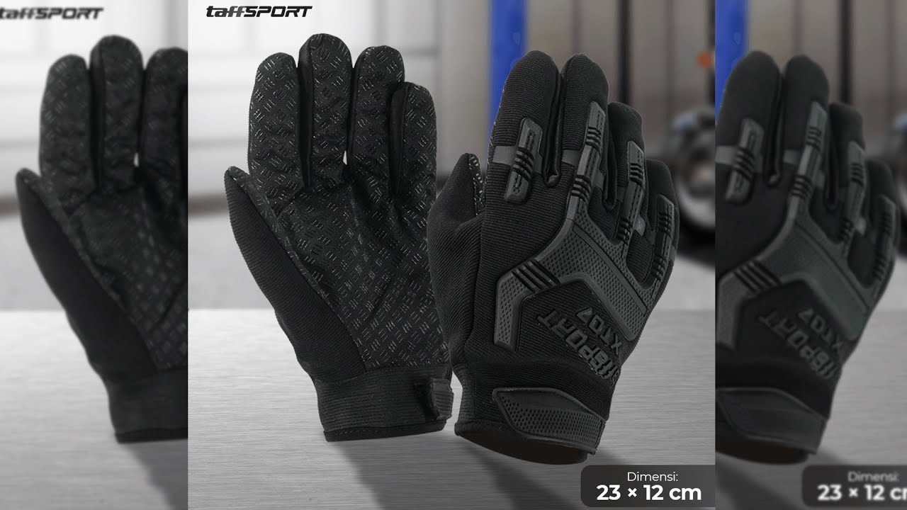 Pratinjau video produk TaffSPORT Sarung Tangan Motor Tactical Mechanix Off Road - XT07