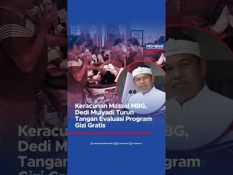 Video thumbnail Keracunan Massal MBG, Dedi Mulyadi Turun Tangan Evaluasi Program Gizi Gratis
