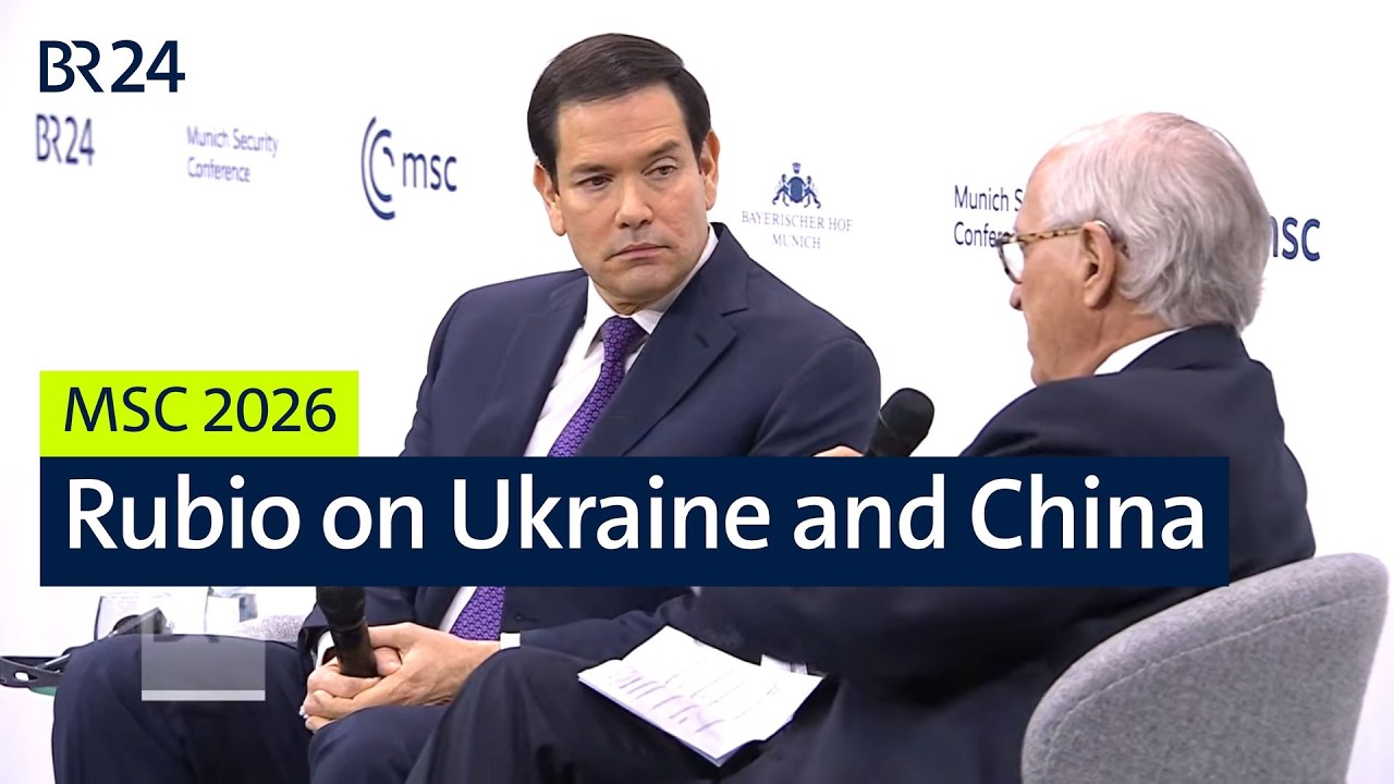 Rubio on the Ukraine peace negotiations and the and relations with China | MSC 2026 | BR24