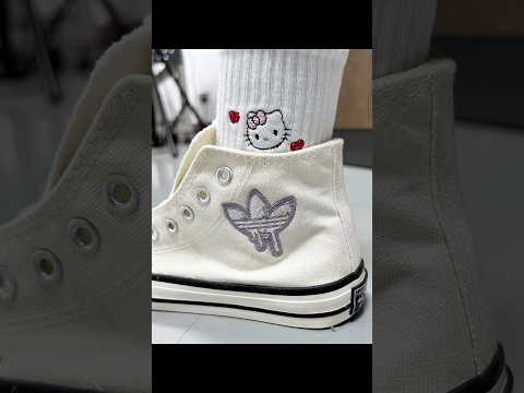 🧦Super cute socks embroidery, come and try now!🧵 #socks #embroidery #shorts #embroiderydesign