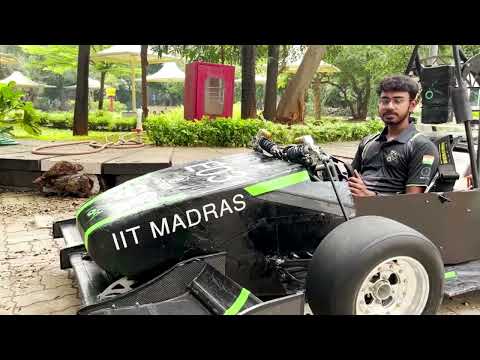 IIT Madras has Unveiled India's First Electric Racing Car 'RFR 23'