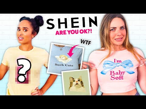 Video: SHEIN's Graphic Tees are OUT OF CONTROL!!