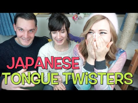 5 JAPANESE TONGUE TWISTERS