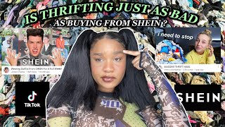 The Problem With Thrifting (Overconsumption, Tiktok & Fast Fashion)