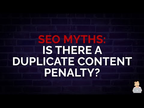 Is there a Duplicate Content Penalty? [SEO Myths] #shorts