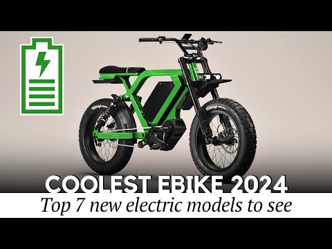 7 Coolest New Electric Bikes Featuring Fresh Looks & Smart Tech for 2023-2024