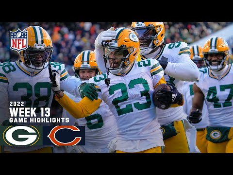 Green Bay Packers vs. Chicago Bears | 2022 Week 13 Game Highlights video clip
