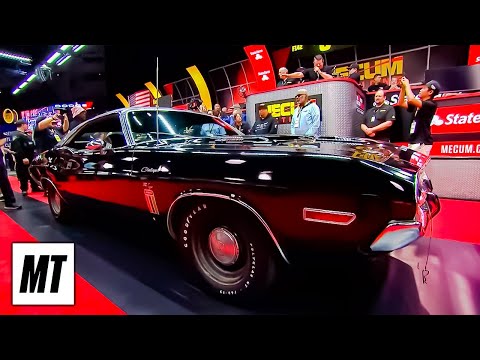 The Black Ghost! 1970 Dodge Hemi Challenger | Mecum Auctions Indy | MotorTrend