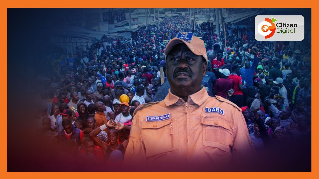 Raila says Azimio protests will continue tomorrow