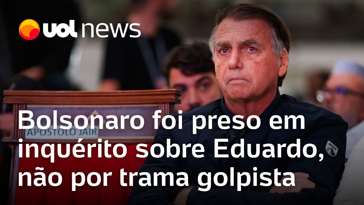 Por que Bolsonaro foi preso Ordem de Moraes não tem relação com trama golpista entenda