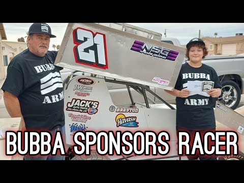 Bubba Sponsors an Up-And-Coming Sprint Racer - #TheBubbaArmy
