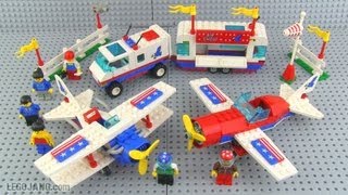 Classic LEGO System Aerial Acrobats 6345 review!