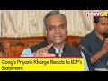 BJP sees this as opportunity to divide society | Congs Priyank Kharge Reacts to BJPs Statement