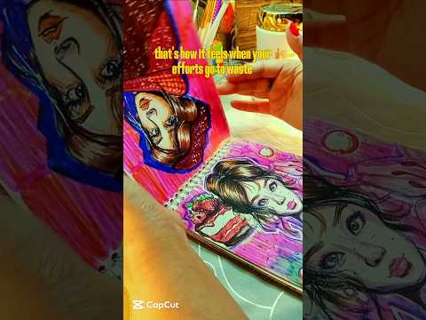 the worst feeling as an artist🥹 #art#shorts#fyp#artiststruggles#trending