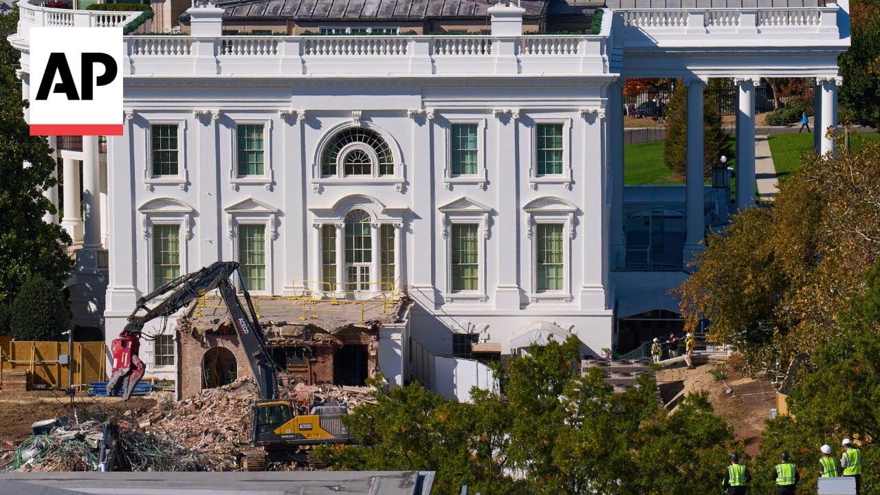 White House Historical Association says items from East Wing were preserved
