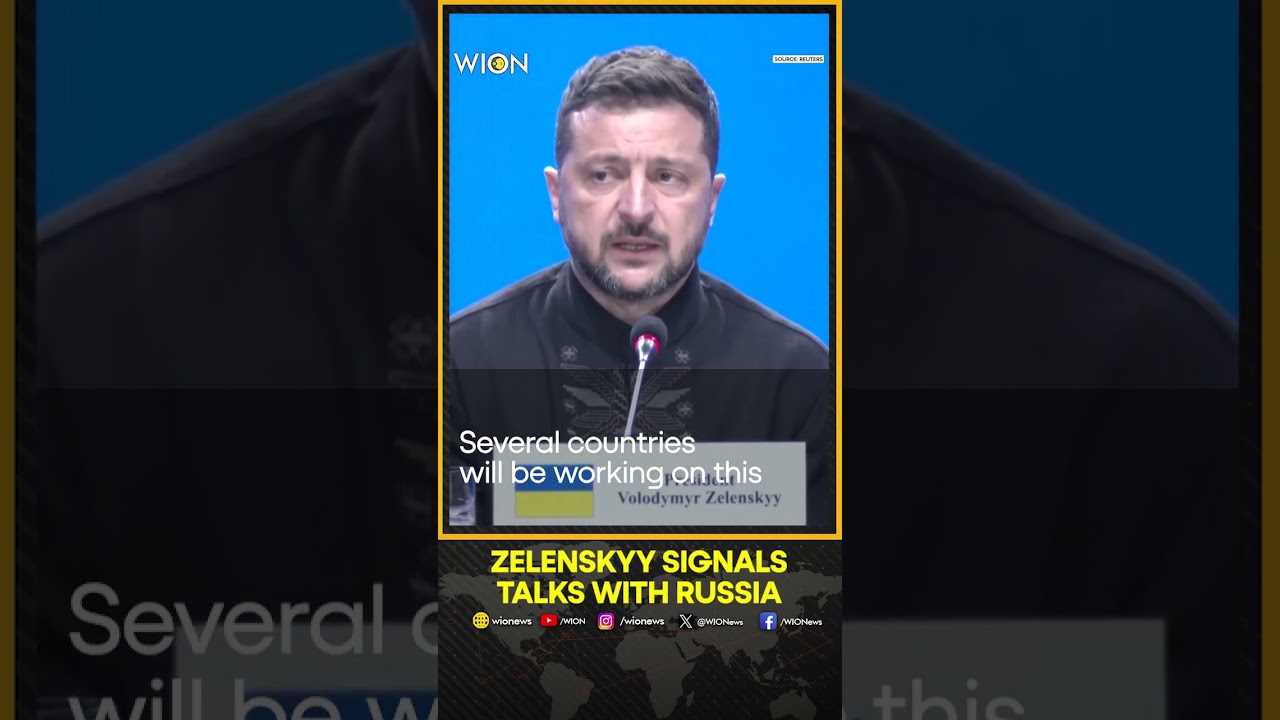 Russia-Ukraine War: Zelenskiy Hints At Talks With Russia on Black Sea Attacks | WION Shorts