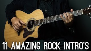 11 Amazing Rock/Metal Intros On Guitar