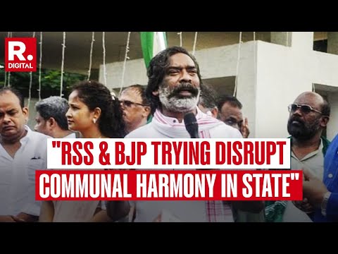 Ahead Of Election, CM Hemant Soren Compares RSS  To 'Rats