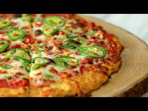 Low Carb Chicken Crust Pizza ? Tasty