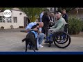 Emotional reunion at San Quentin prison in California