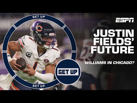 Get Caleb Williams to replace Justin Fields?  The Chicago Bears' ongoing issues at QB  | Get Up video clip
