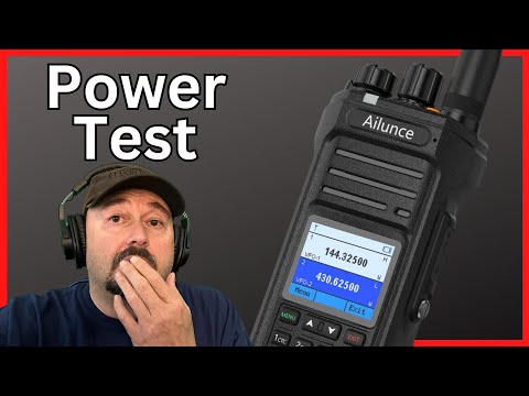 Ailunce HA1UV Dual Band Radio: Power Output Test