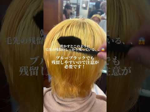 ブルーブラックの落とし穴⚠️【lipps hair 表参道　堤　慎平】