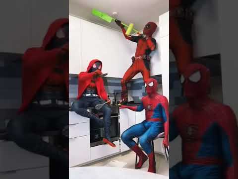 Spider party 🎉🎊 #party #shorts #reels #youtube #tiktok #spiderman #milesmorales #deadpool #marvel