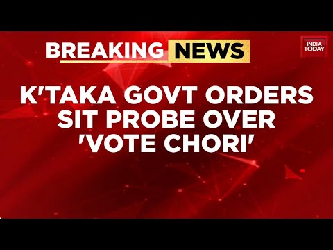 Karnataka Govt Orders CID Probe Into Rahul Gandhi's 'Vote Chori' Allegation