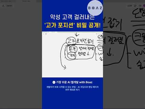 악성 고객 걸러내는 '고가 포지션' 비밀 공개!