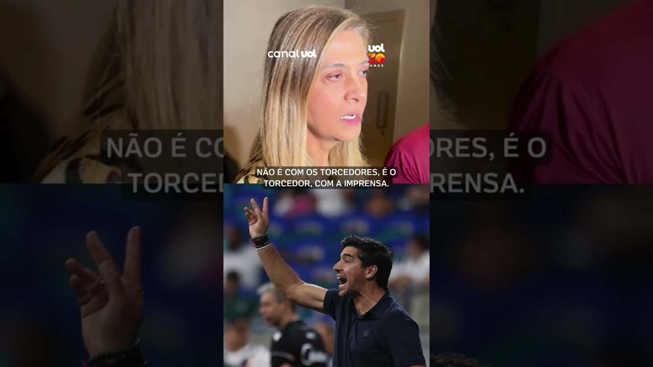 Leila diz que apoia Abel vencendo ou perdendo: “Sempre ao lado dele"