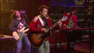 Kris Allen - Live Like We&#39;re Dying live at (Letterman)