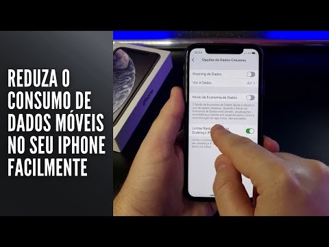 Reduza o consumo de dados móveis no seu iPhone facilmente