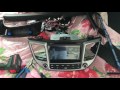 Установка магнитолы MegaZvuk AD-8101 Hyundai Tucson 2015+ на Android 6.0.1