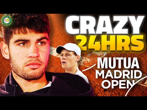 Alcaraz OUT to Rublev! | Sinner INJURY | Madrid Open 2024 | GTL Tennis Podcast