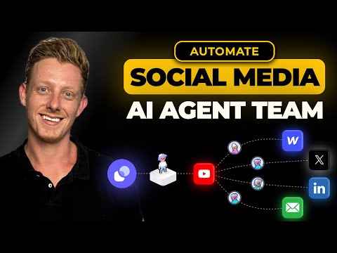 Build an AI Agent Social Media Team | No-Code Guide