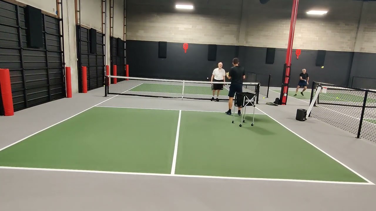 3.0 Pickleball Learns Kitchen Play From Professional