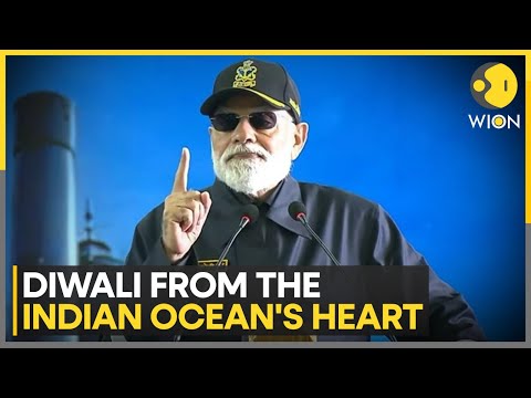 India: PM Modi Celebrates Diwali With Indian Navy Aboard INS Vikrant | WION