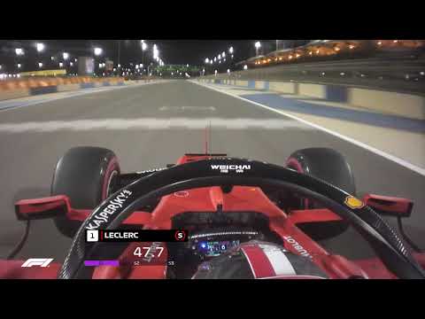 2019 Bahrain Grand Prix: Charles Leclerc's Onboard Pole Lap | Pirelli