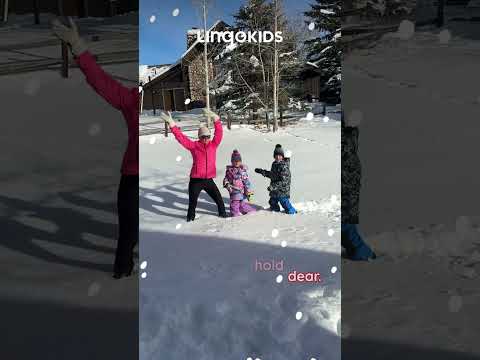 Family Snow Day Fun ☃️ Sing & Play with Lingokids #holidays #ugc