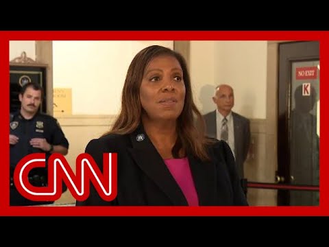 Hear New York attorney general fire back at Donald Trump