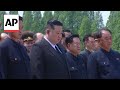 Kim Jong Un attends funeral of North Korea propaganda chief Kim Ki Nam