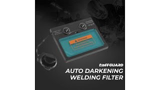 Pratinjau video produk TaffGUARD Auto Darkening Welding Filter Lens - TX500CF