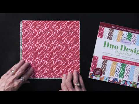 Christmas Cutie & Delightful Dots 8x8 Duo Design Paper Pad