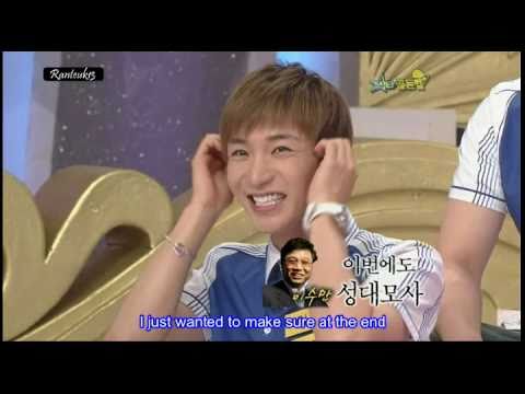 leeteuk talking about himself SGB cut (eng sub)