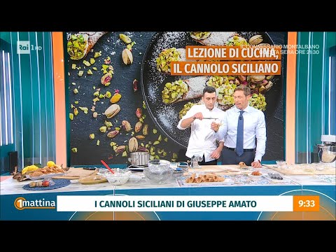 Lezione di cucina: il cannolo siciliano - Unomattina - 15/11/2023