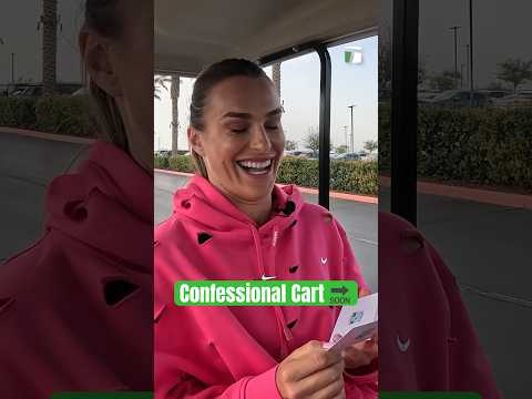 🆕 Season of Confessional Cart Drops 🔜 #sabalenka #dimitrov #benshelton